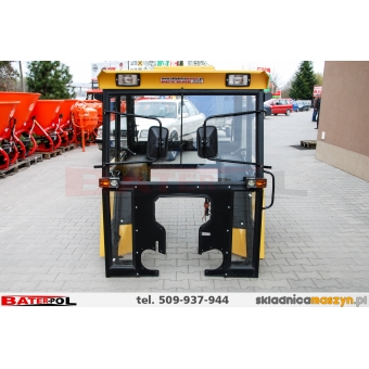 Kabina C-330 DE LUX szeroka komfortowa D-LUX (drzwi na koło) ŻÓŁTA 